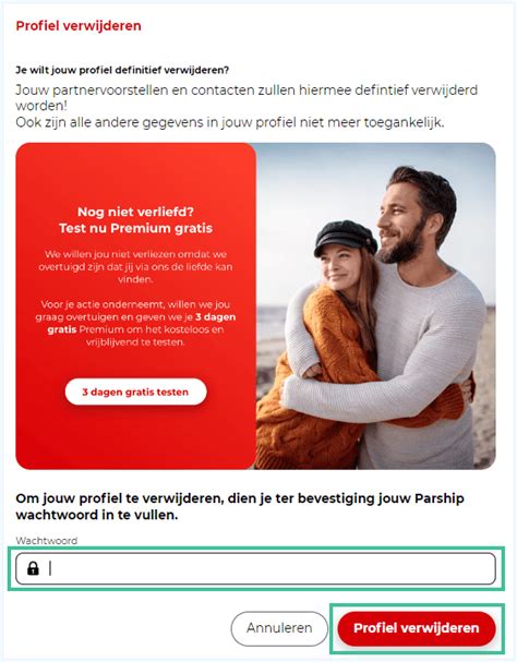 parship verwijderen|Parship opzeggen: zo verwijder je jouw profiel